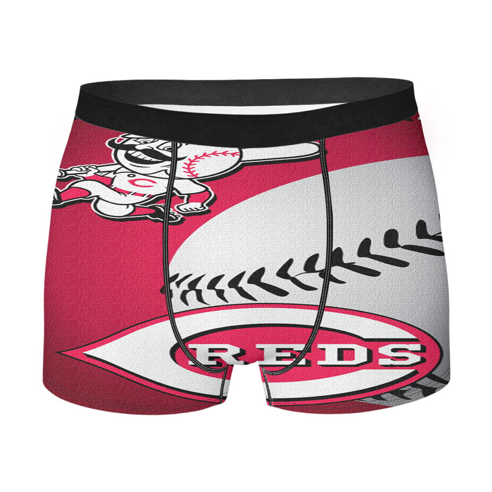 Cincinnati Red Wallpaper Men'S Boxer Briefs