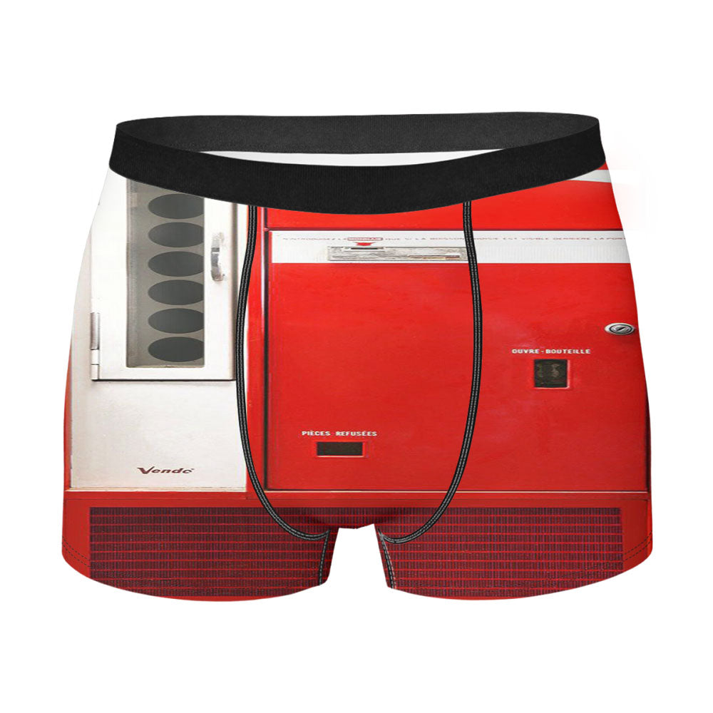 Classic Retro Coca Cola Vending Machine Men'S Boxer Briefs