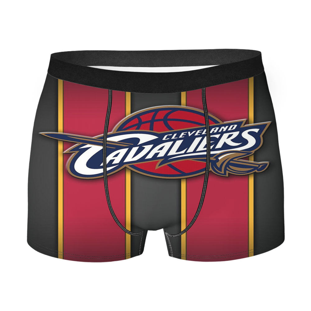 Cleveland Cavaliers Basketball Club Wallpapers Men'S Boxer Briefs