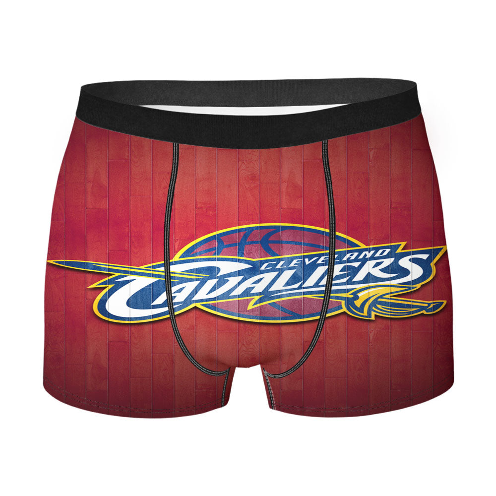 Cleveland Cavaliers Hardwood Men'S Boxer Briefs