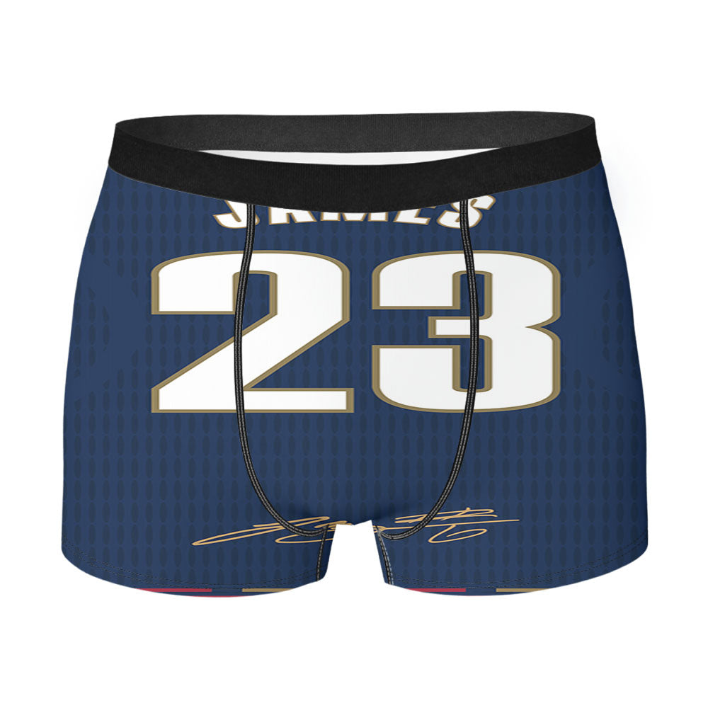 Cleveland Cavaliers James Blue Men'S Boxer Briefs