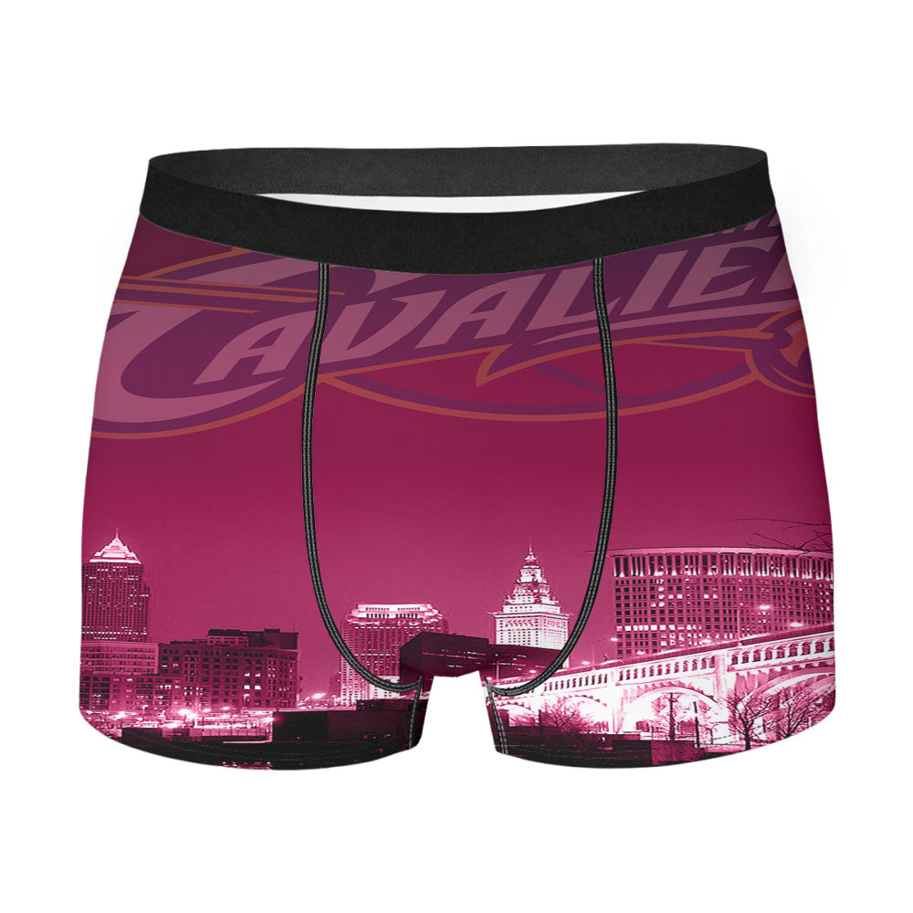 Cleveland Cavaliers Night City Men'S Boxer Briefs