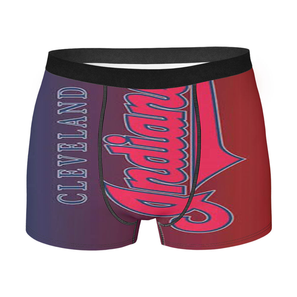 Cleveland Indians Logo Gradient Men'S Boxer Briefs