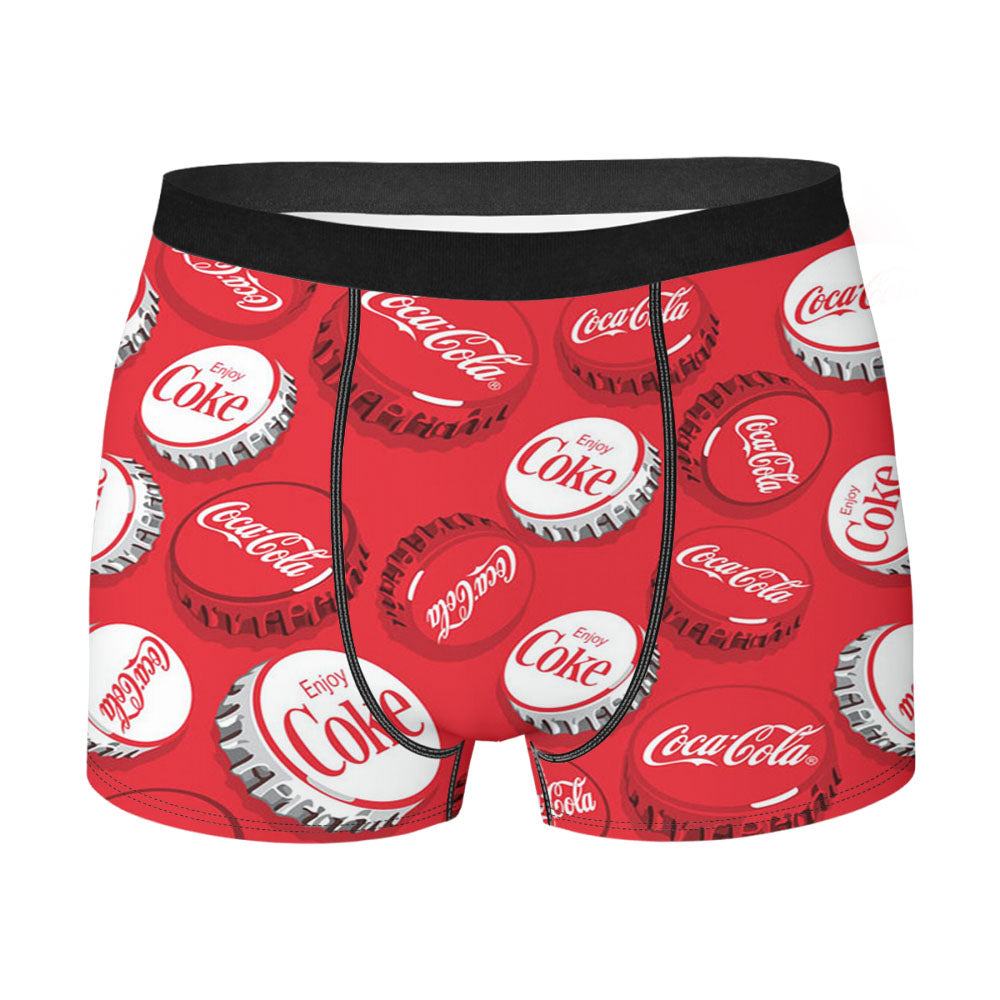 Coca-Cola Caps Men'S Boxer Briefs