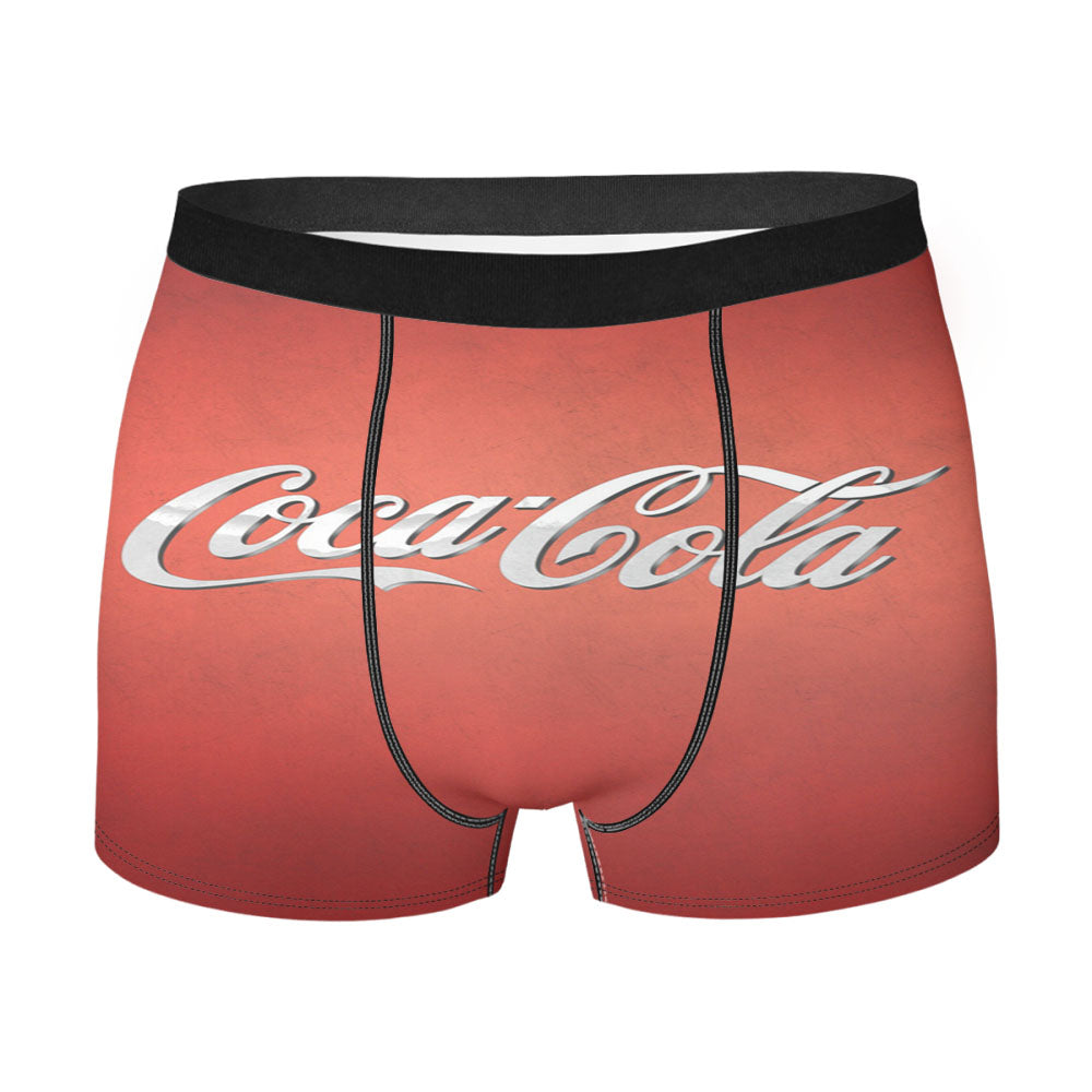 Coca Cola Brand Men'S Boxer Briefs