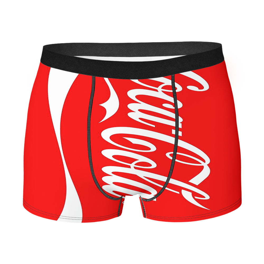 Coca Cola Logo Men'S Boxer Briefs