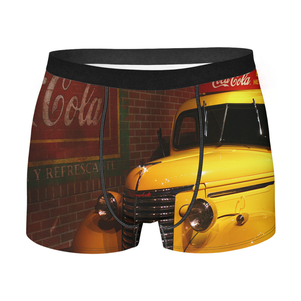 Coca Cola Truck Design Men'S Boxer Briefs