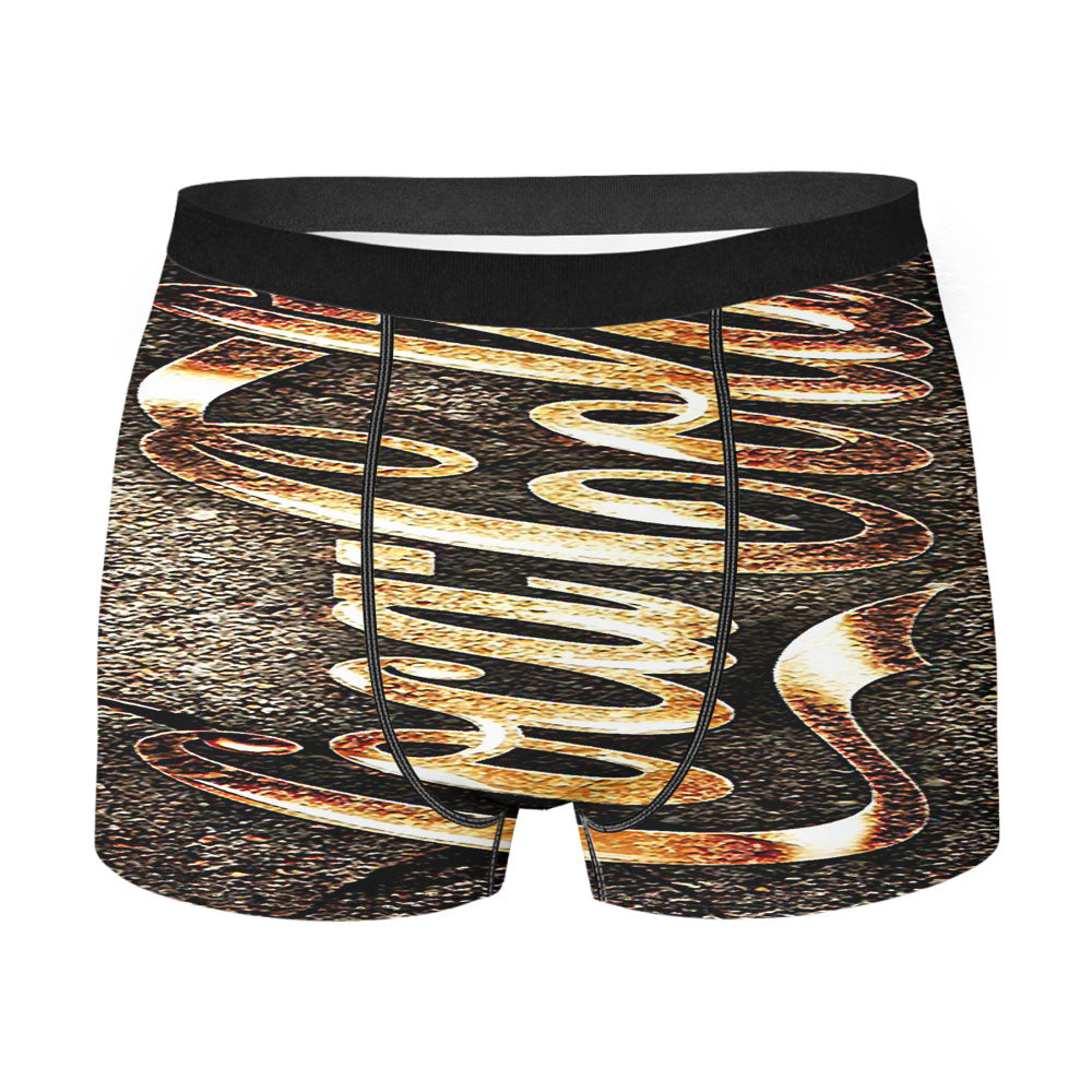 Coca Cola Vintage Stone Men'S Boxer Briefs