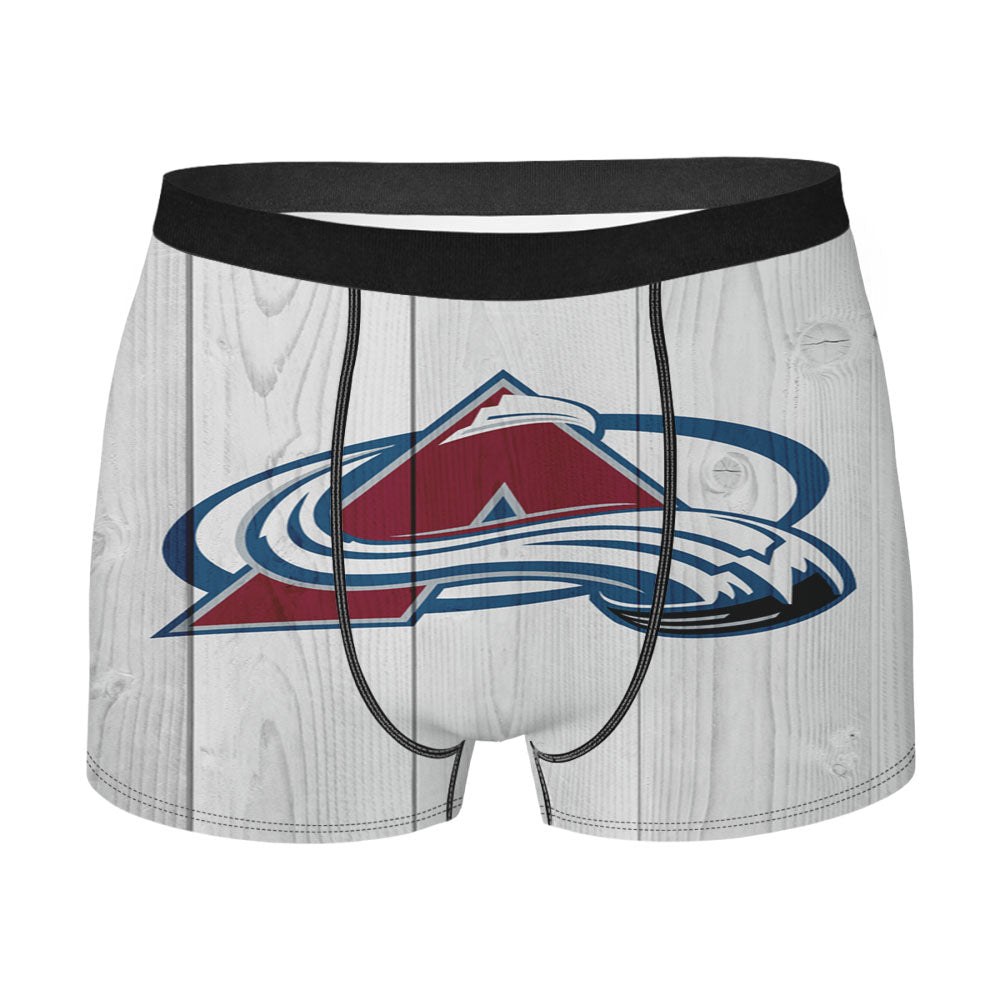 Colorado Avalanche Nhl Logo Men'S Boxer Briefs