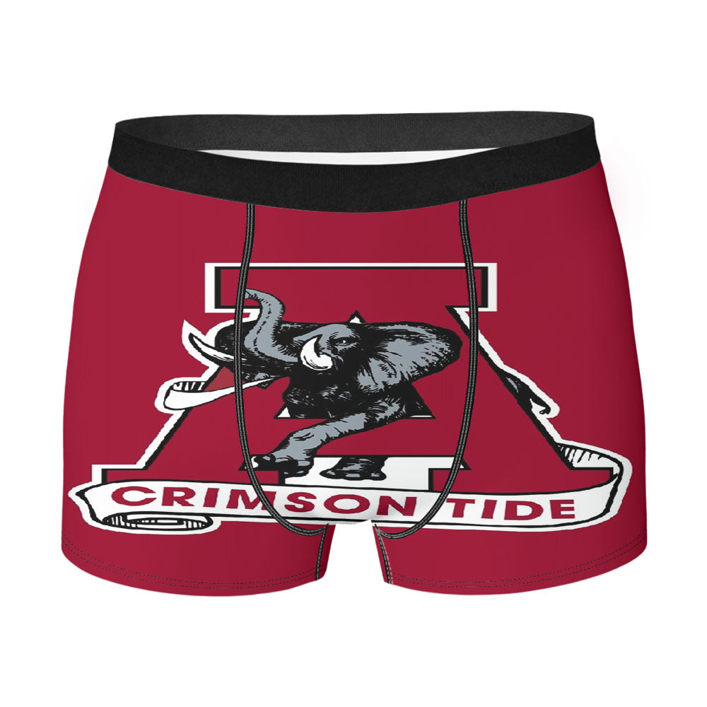 Crimson Tide Elephant Alabama Men'S Boxer Briefs