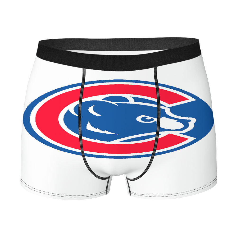 Cubs Chicago Baseball Team Logo Men'S Boxer Briefs