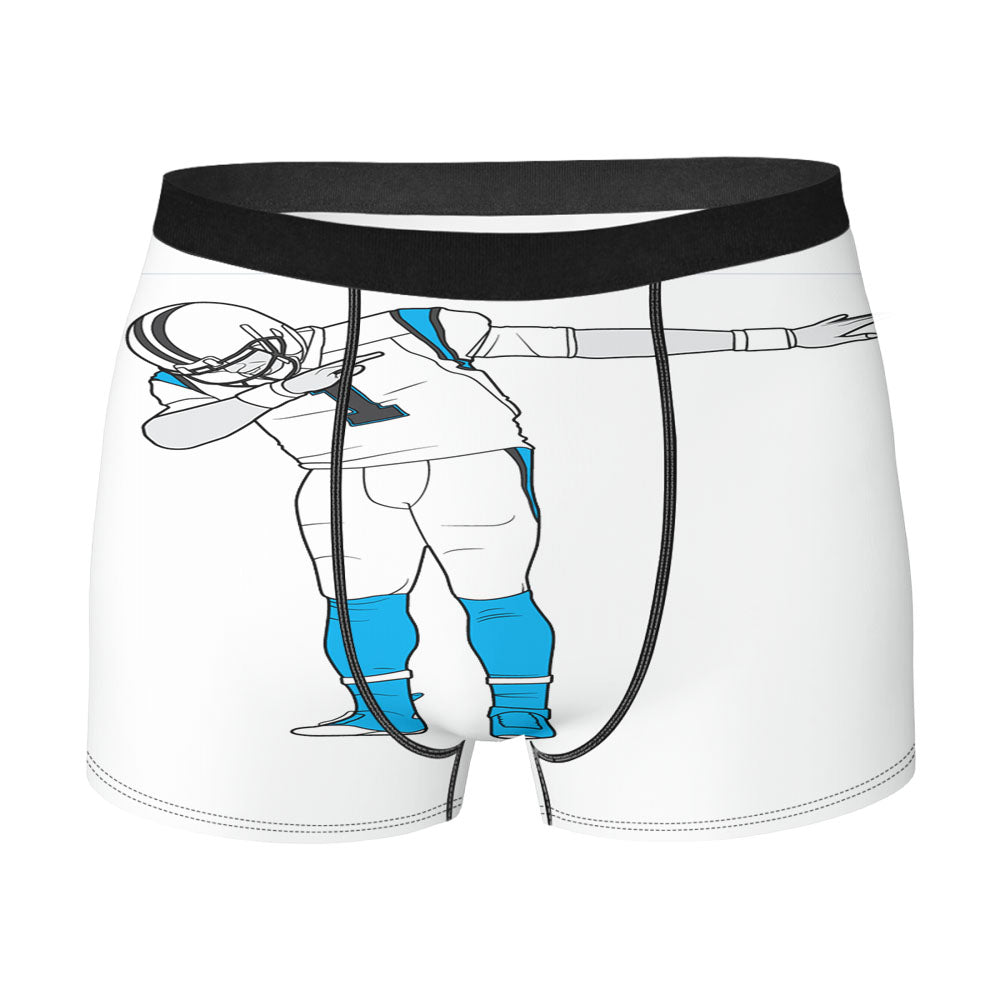 Dab Cam Newton Cartoon Men'S Boxer Briefs