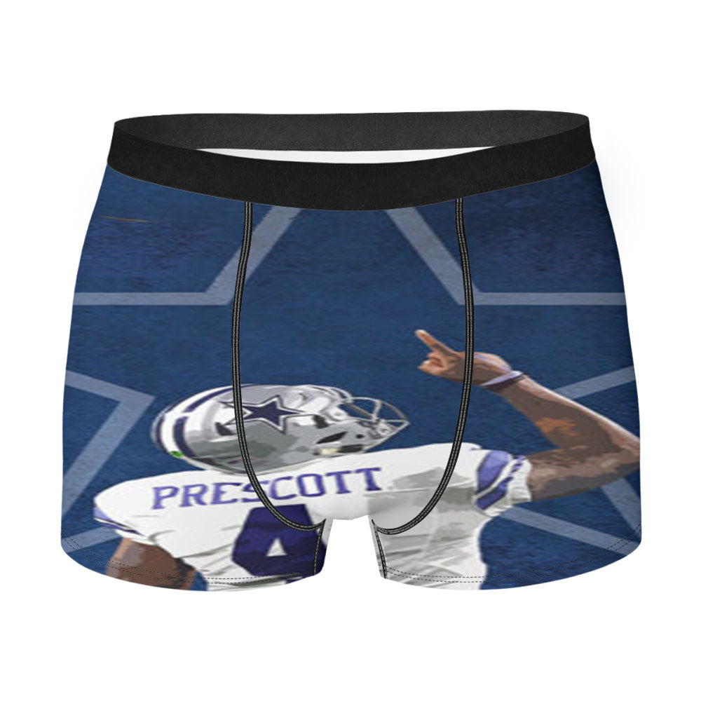 Dak Prescott Dallas Cowboys Men'S Boxer Briefs