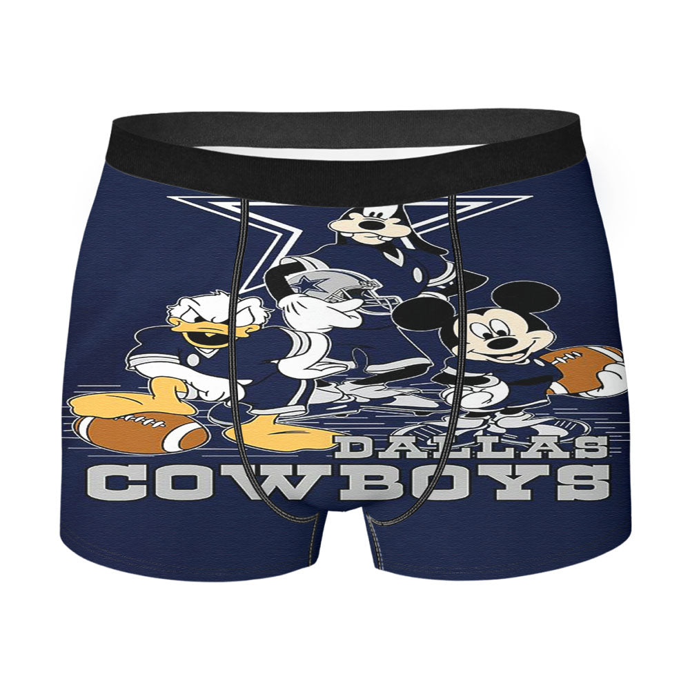 Dallas Cowboys Disney Men'S Boxer Briefs