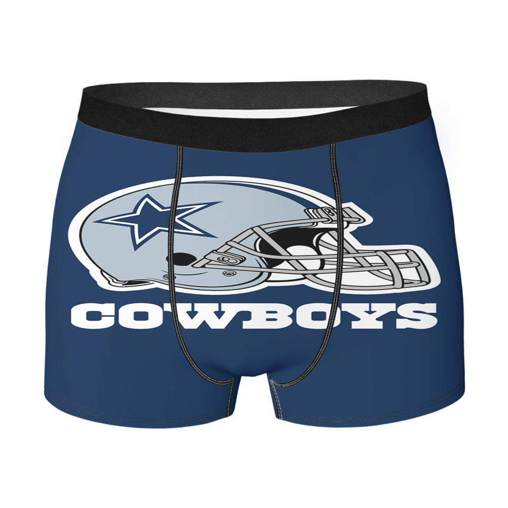 Dallas Cowboys Helmet Logo Men'S Boxer Briefs