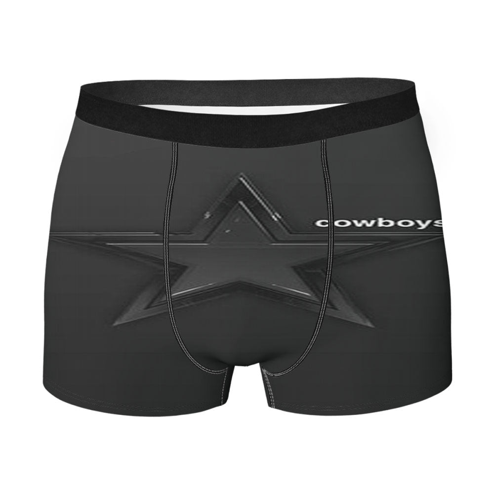 Dallas Cowboys Star Men'S Boxer Briefs