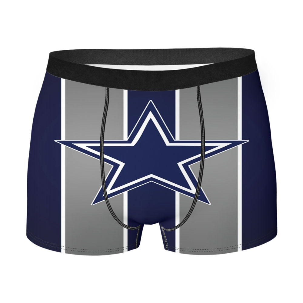 Dallas Cowboys Stars Logo Men'S Boxer Briefs