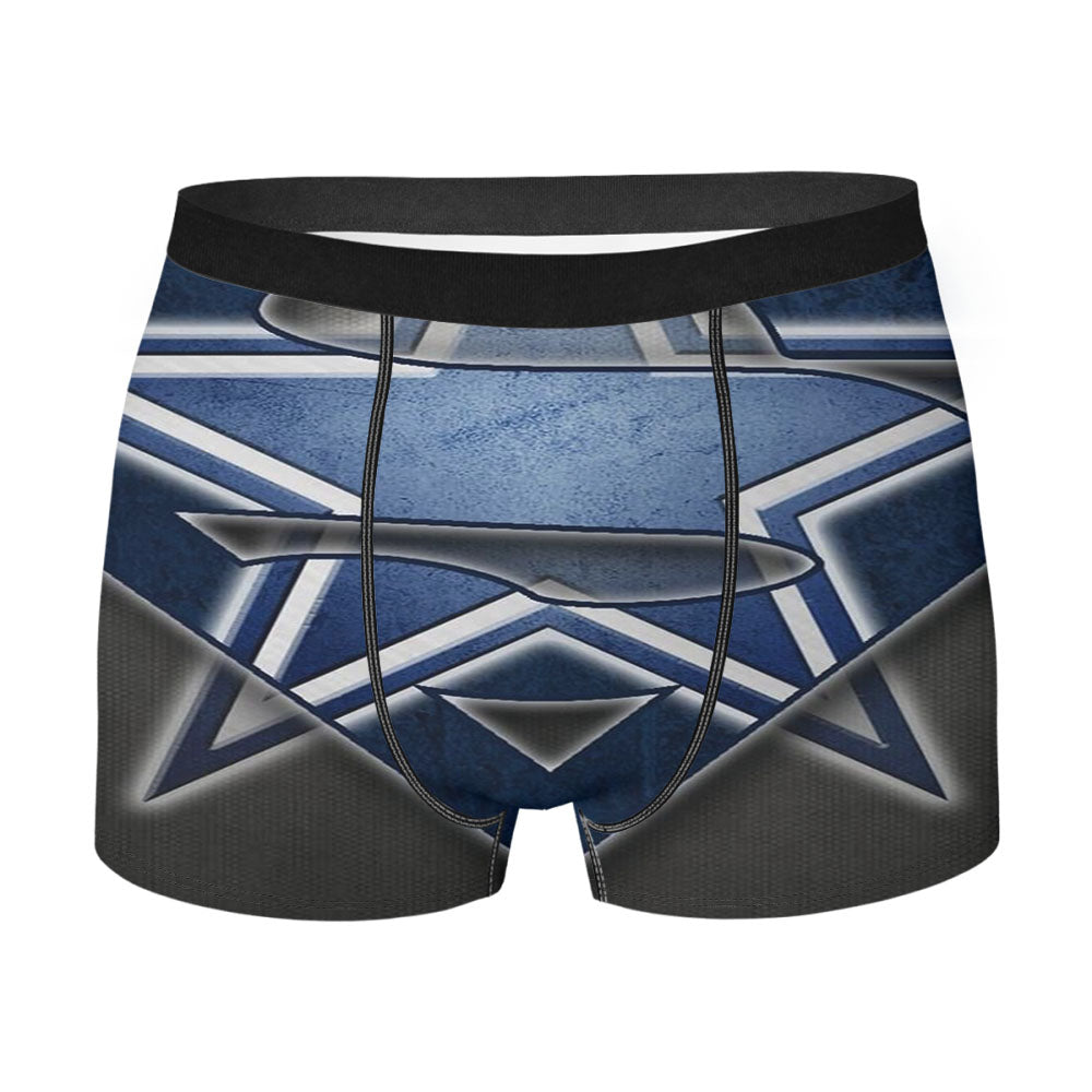 Dallas Cowboys Superman Logo Men'S Boxer Briefs