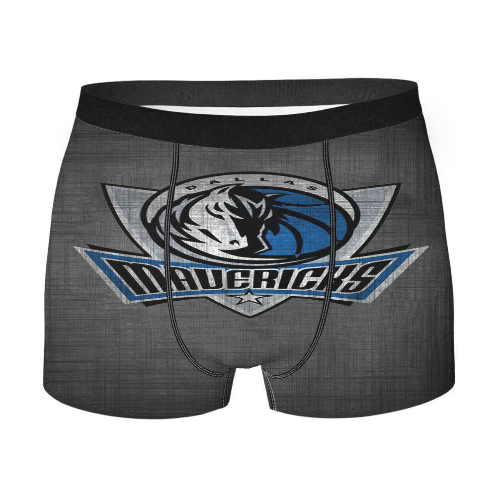 Dallas Mavericks Basketball Team Logo Men'S Boxer Briefs