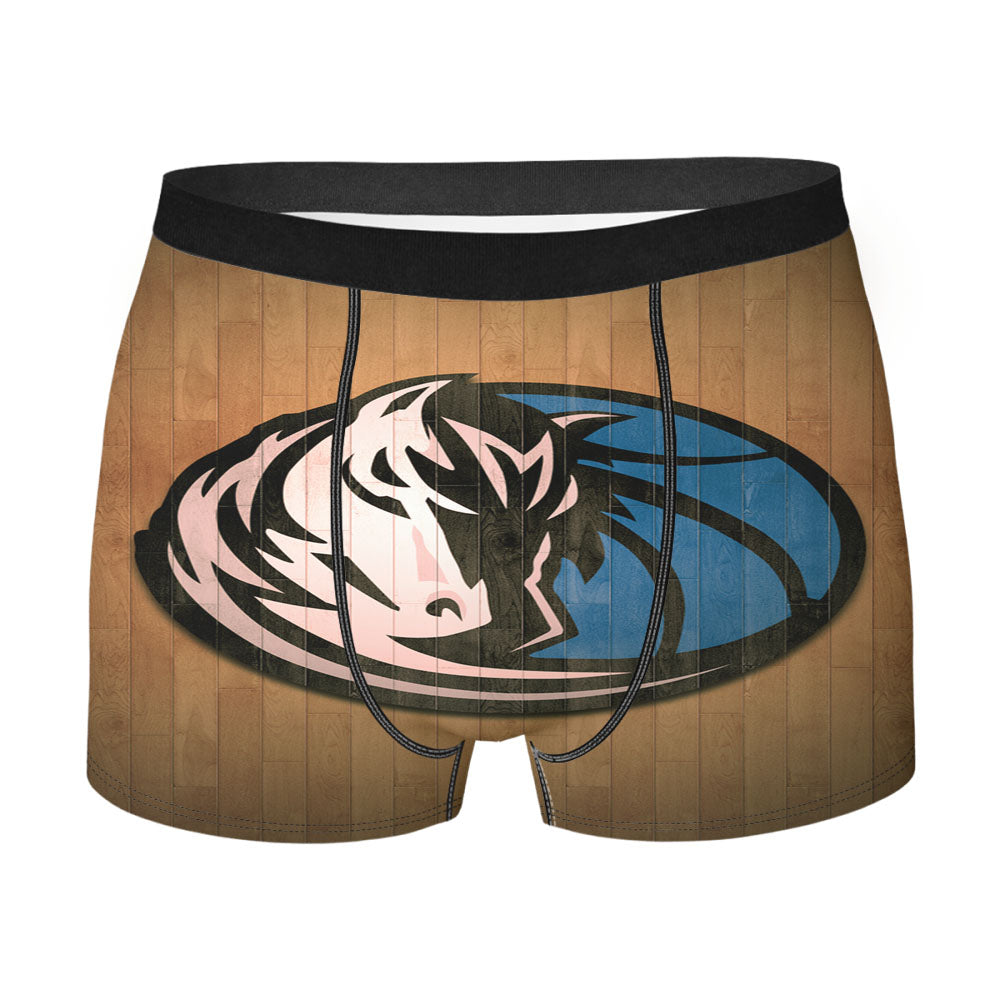 Dallas Mavericks Hardwood Men'S Boxer Briefs