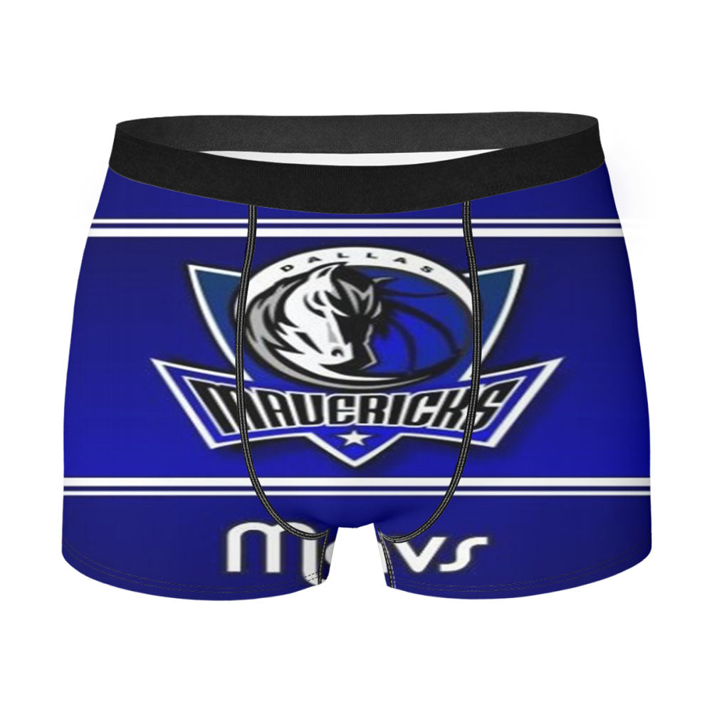 Dallas Mavericks Nba Basketball Men'S Boxer Briefs