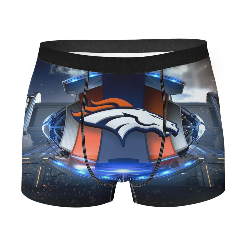 Denver Broncos Football Team Emblem Men'S Boxer Briefs