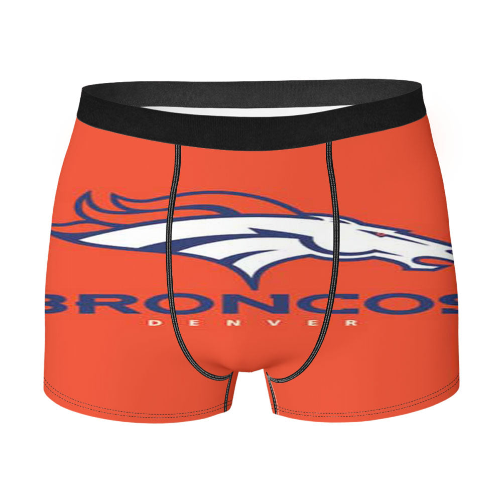 Denver Broncos Logo Basic Men'S Boxer Briefs