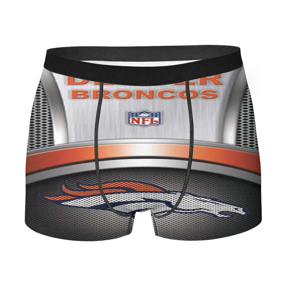 Denver Broncos Meshbox Men'S Boxer Briefs