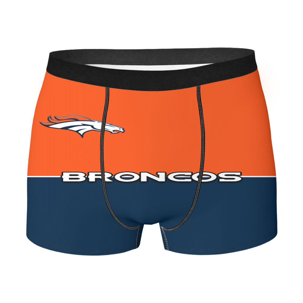 Denver Broncos Minimalist Wallpaper Men'S Boxer Briefs