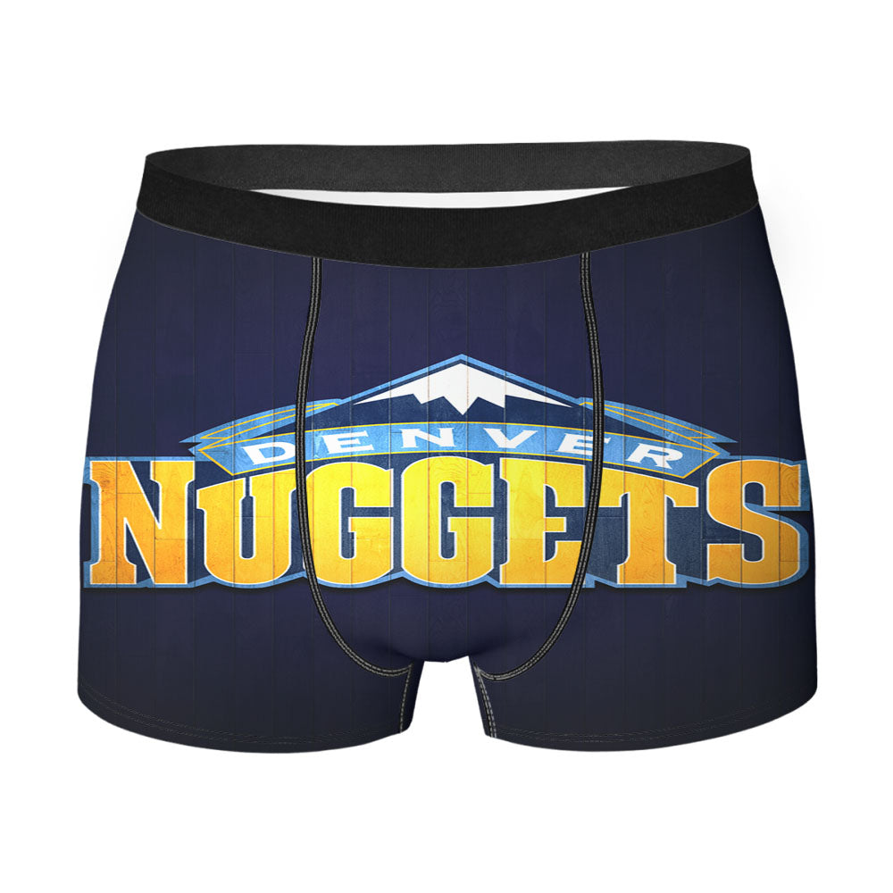 Denver Nuggets Hardwood Men'S Boxer Briefs