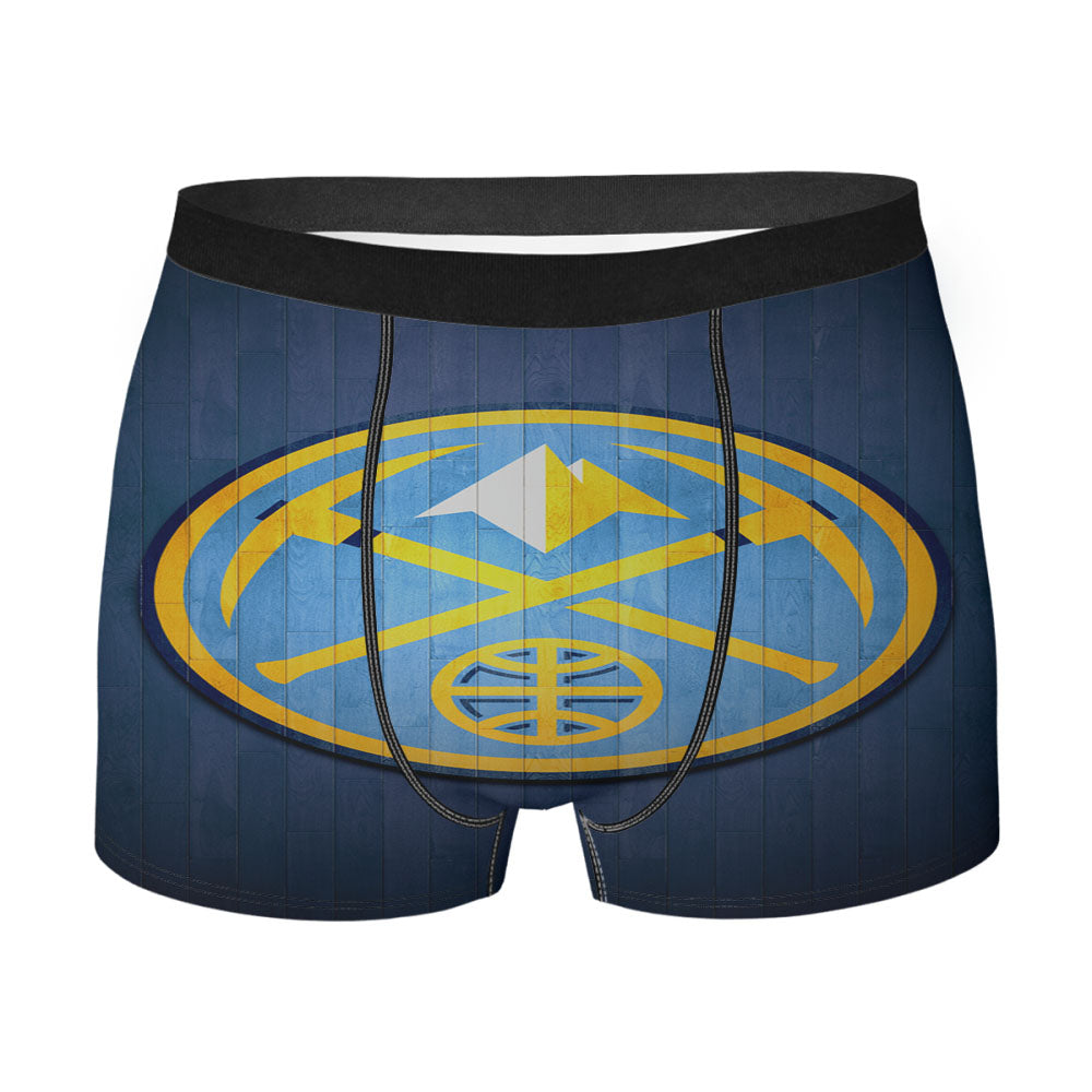 Denver Nuggets Hardwood 2 Men'S Boxer Briefs