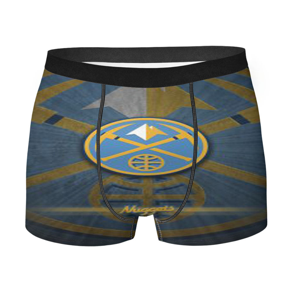 Denver Nuggets Logo Men'S Boxer Briefs