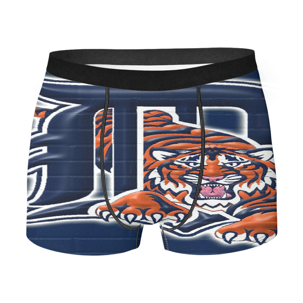Detroid Tigers Baseball Team Icon Men'S Boxer Briefs