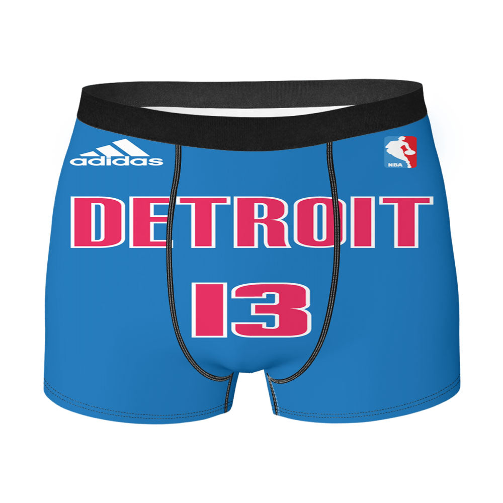 Detroit 13 Men'S Boxer Briefs