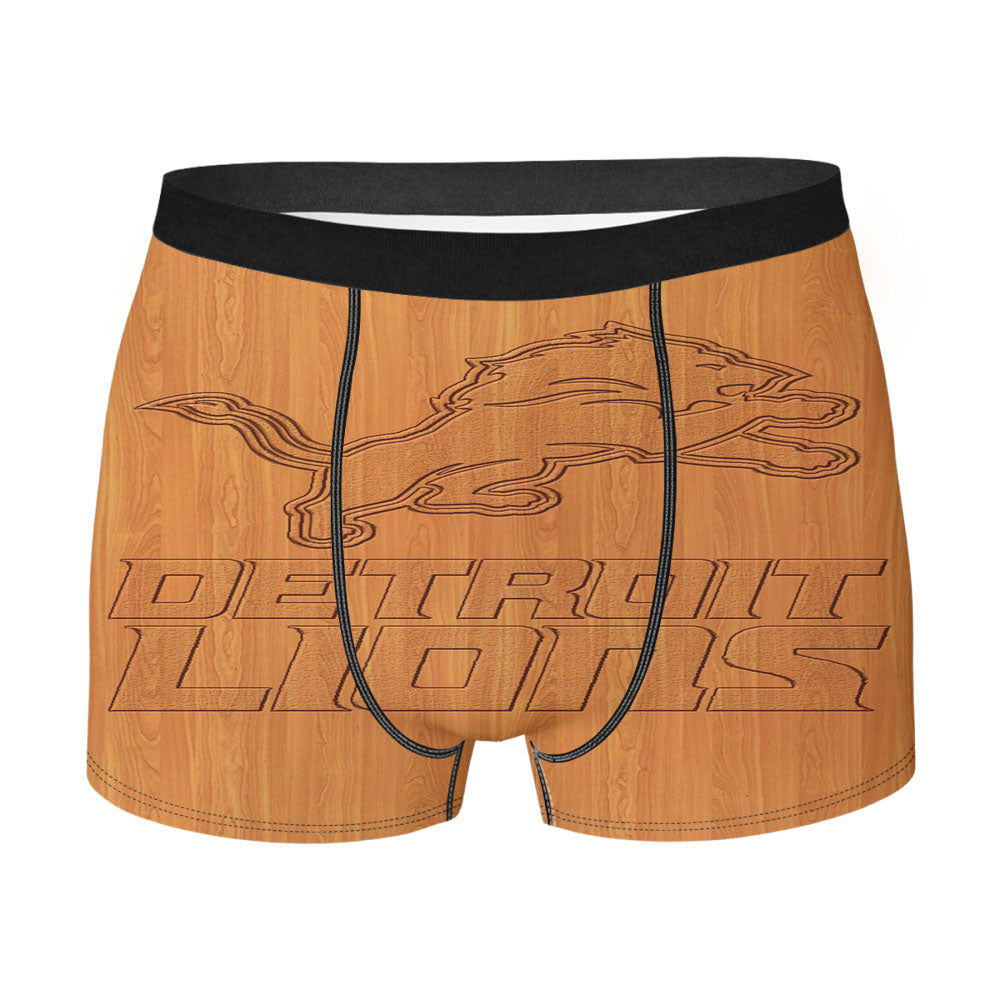Detroit Lions Men'S Boxer Briefs