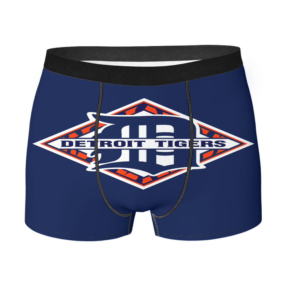 Detroit Logo Men'S Boxer Briefs