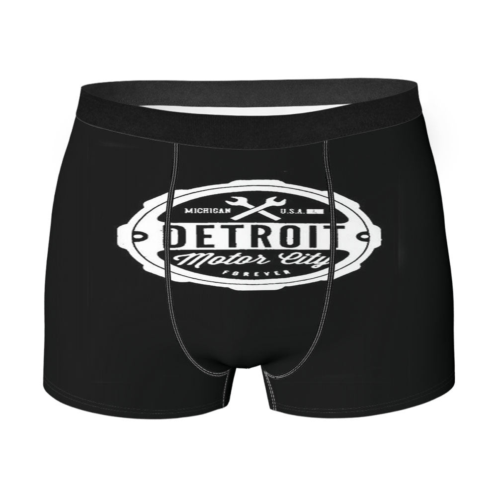 Detroit Motor City Forever Michigan Rock City Men'S Boxer Briefs
