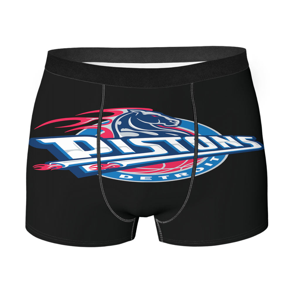 Detroit Pistons Emblem Men'S Boxer Briefs