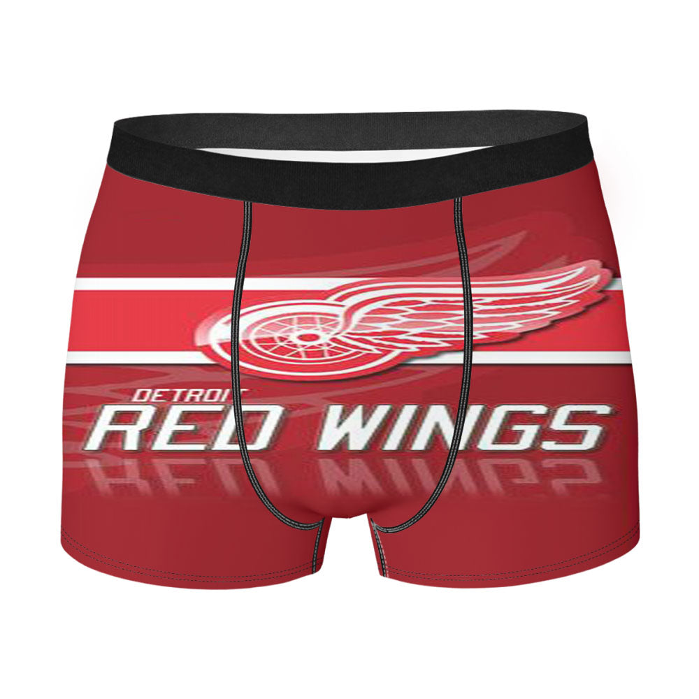 Detroit Red Wings Logo Men'S Boxer Briefs