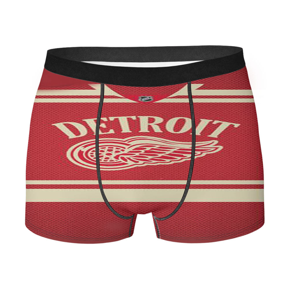 Detroit Red Wings Nhl Men'S Boxer Briefs