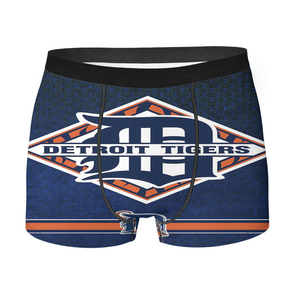 Detroit Tiger Logo Design Men'S Boxer Briefs