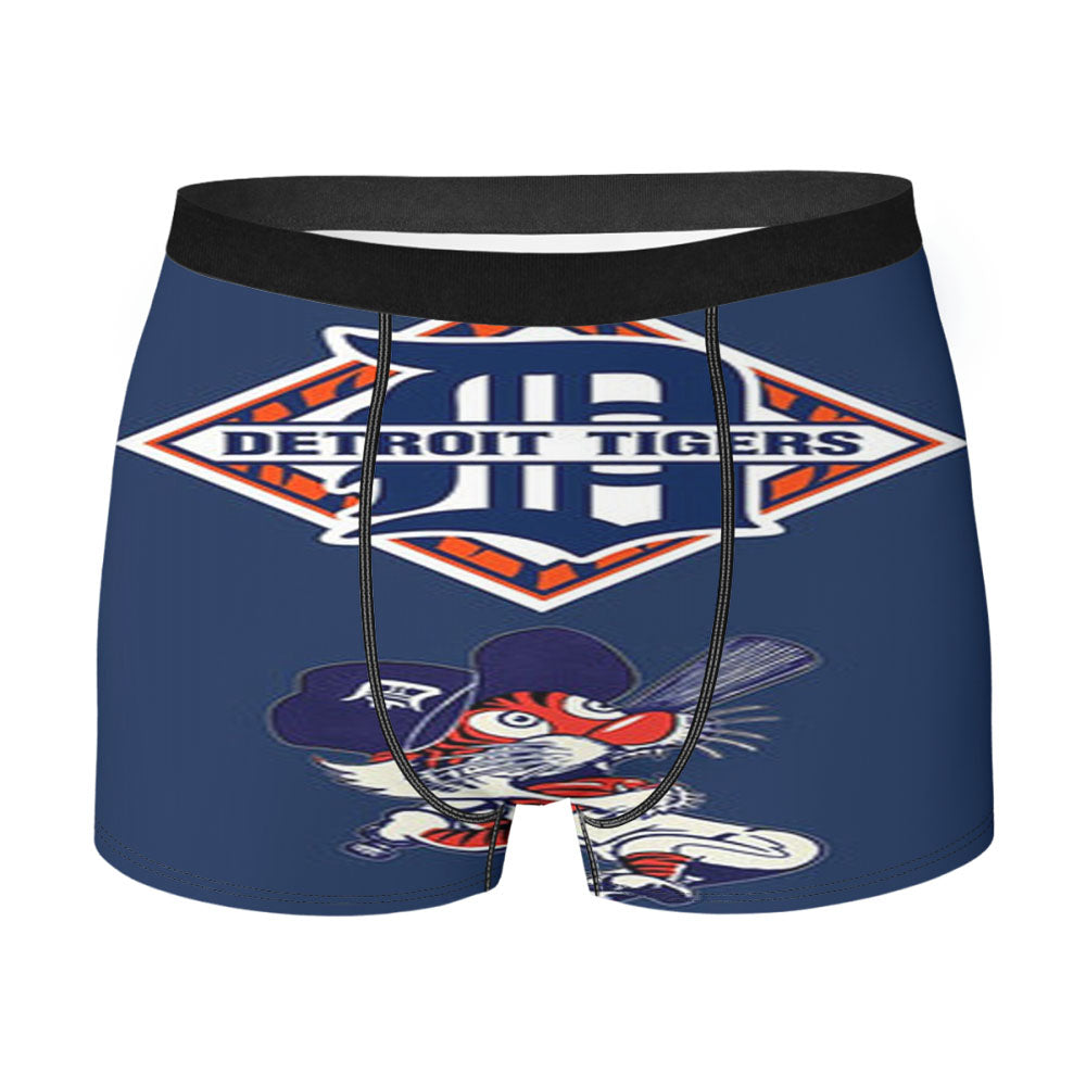 Detroit Tigers Baseball Men'S Boxer Briefs