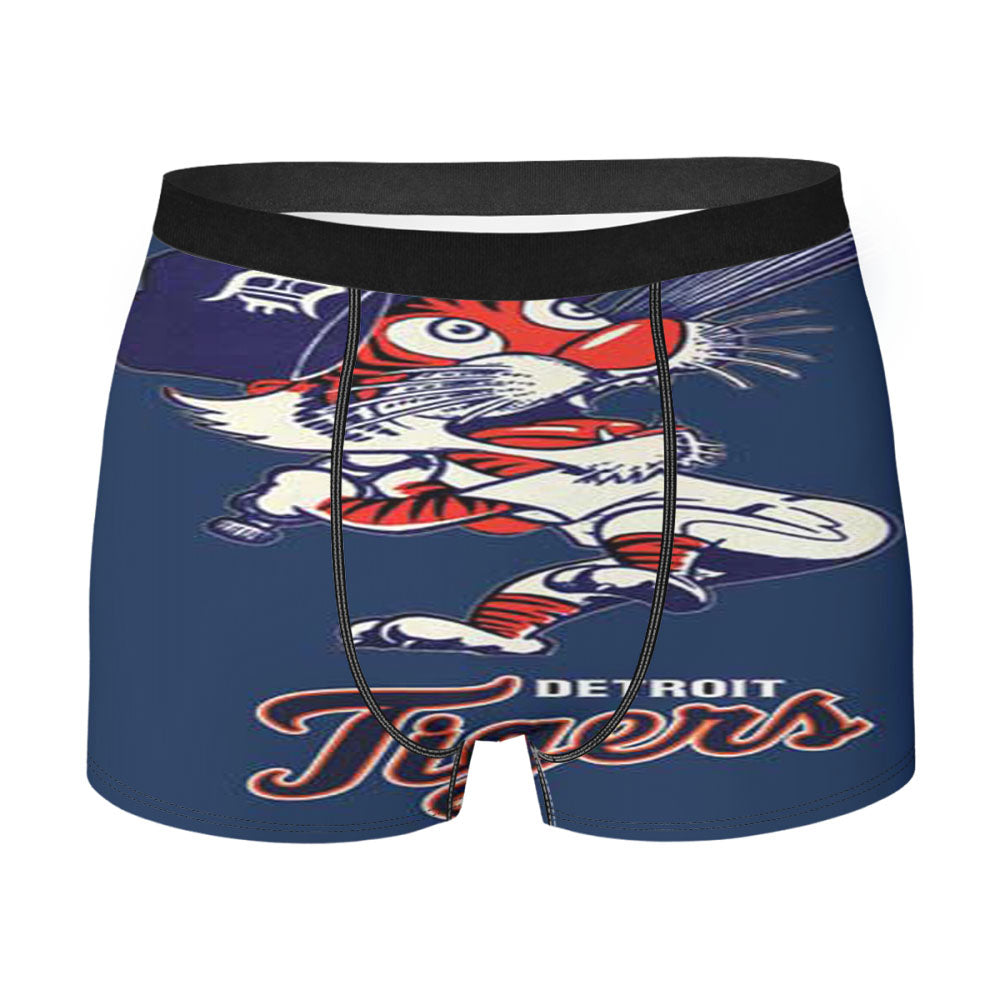 Detroit Tigers Cartoony Men'S Boxer Briefs