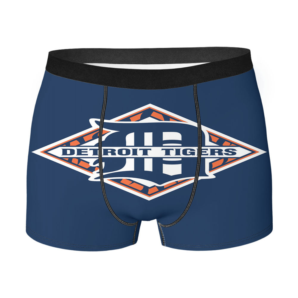 Detroit Tigers Wallpaper Men'S Boxer Briefs