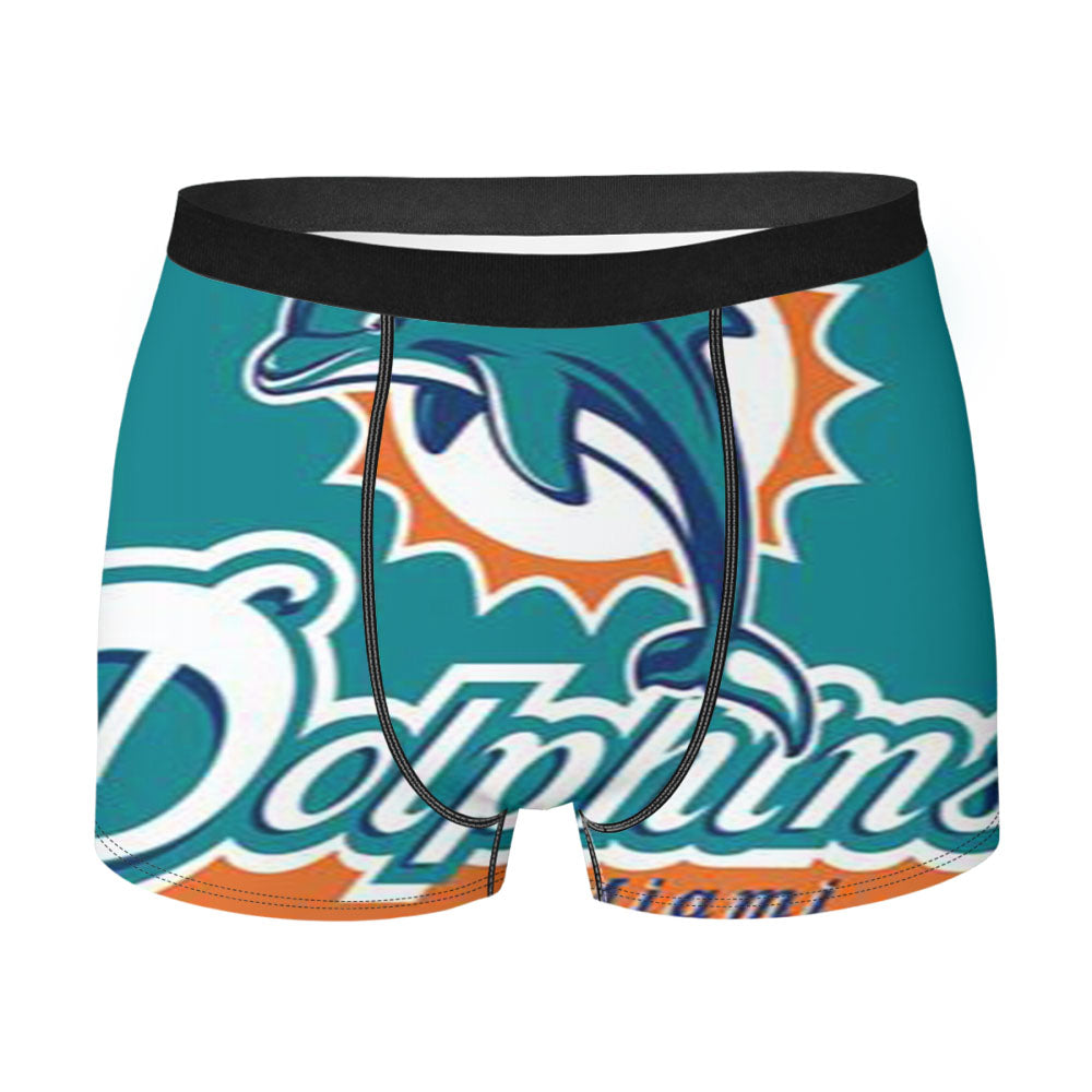 Dolphins Miami Men'S Boxer Briefs