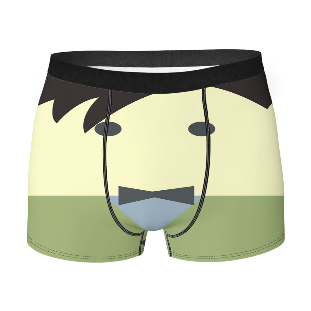Dr Who Face Men'S Boxer Briefs