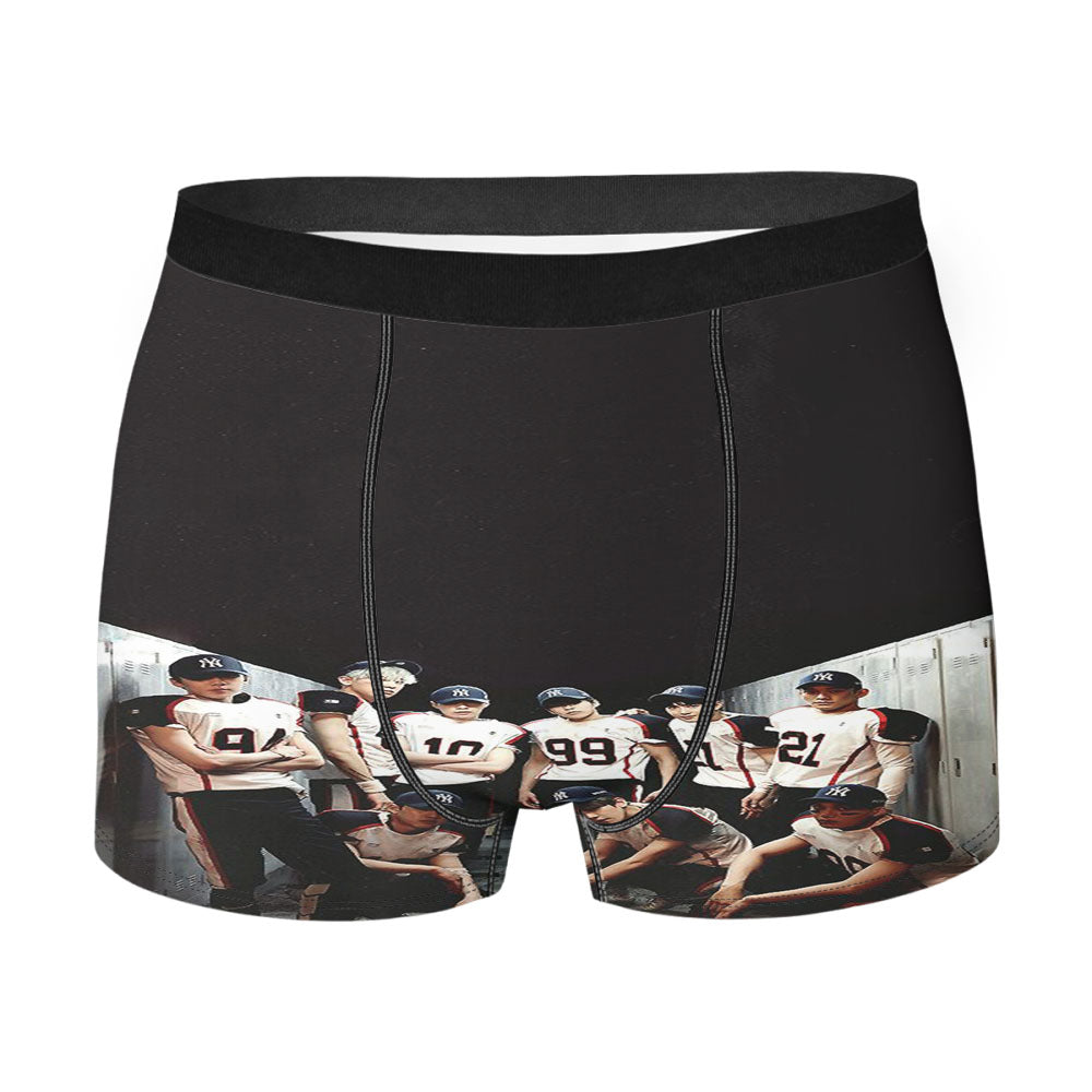Exo Baseball Fotoshoot Men'S Boxer Briefs
