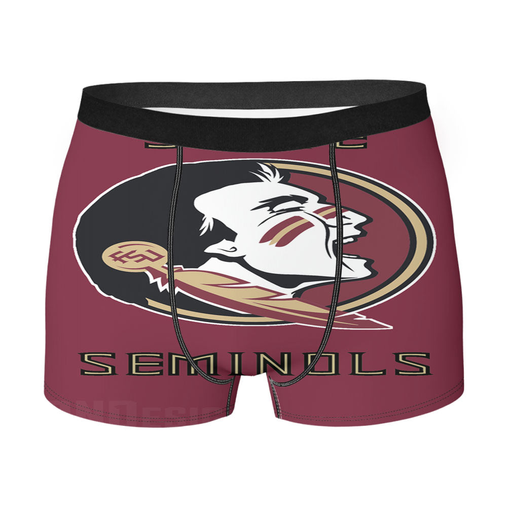Florida State Fsu Football 3 Men'S Boxer Briefs