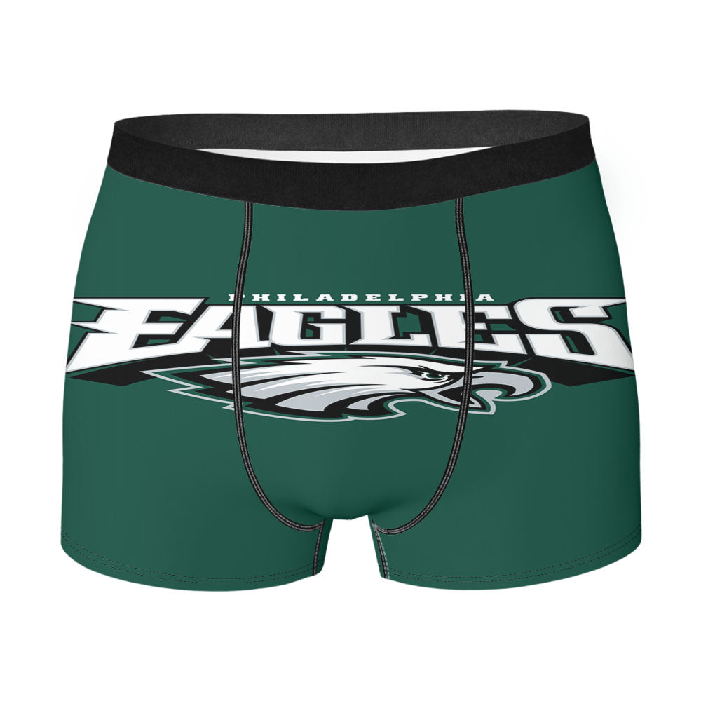 Font Philadelphia Eagles Men'S Boxer Briefs