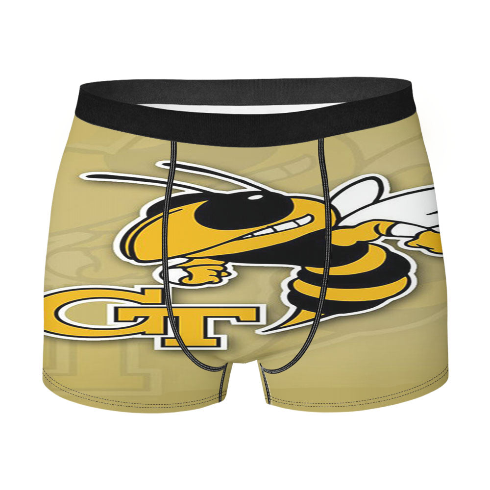 Georgia Tech Yellow Jackets 1 Men'S Boxer Briefs